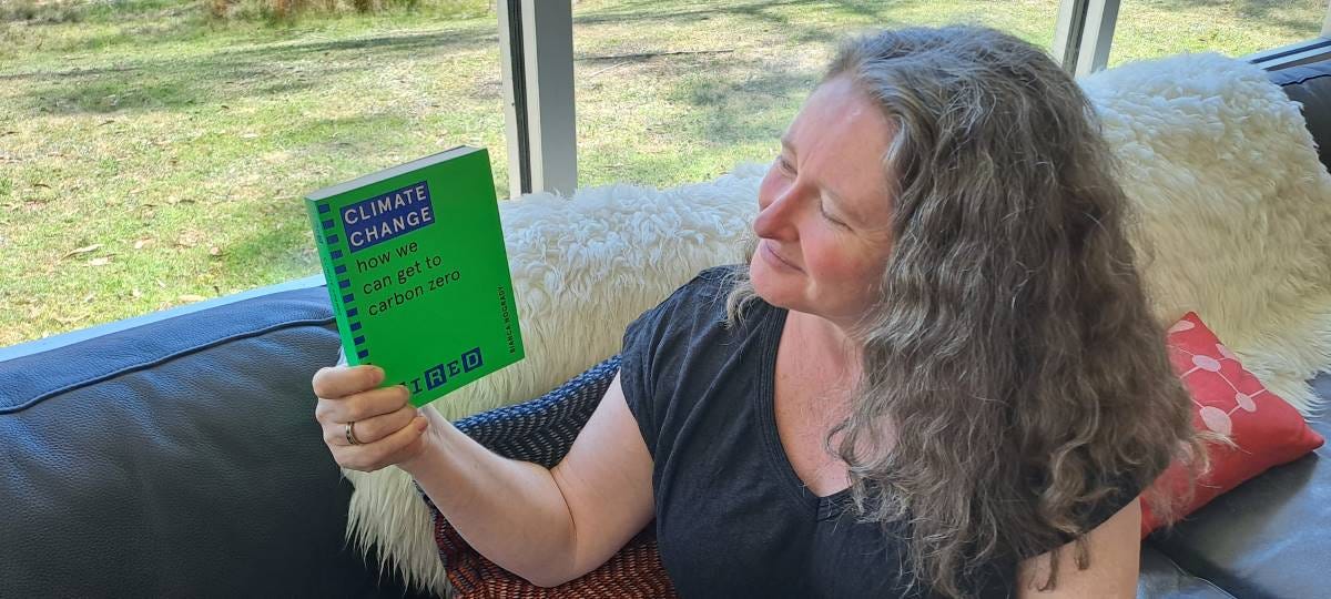 Bianca Nogrady  and her book Climate Change: How We Can Get To Carbon Zero 