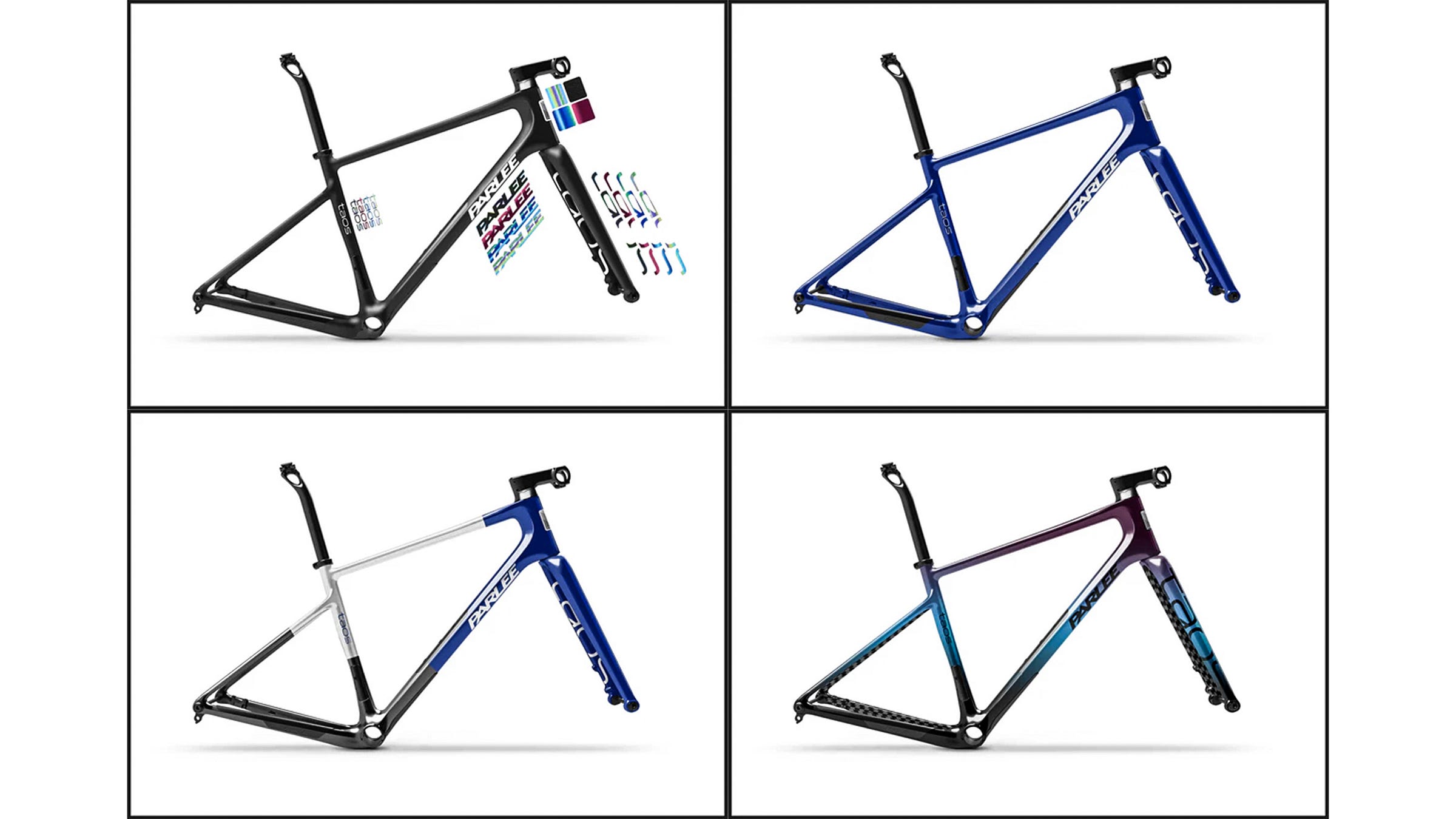 Parlee Taos gravel bike colors