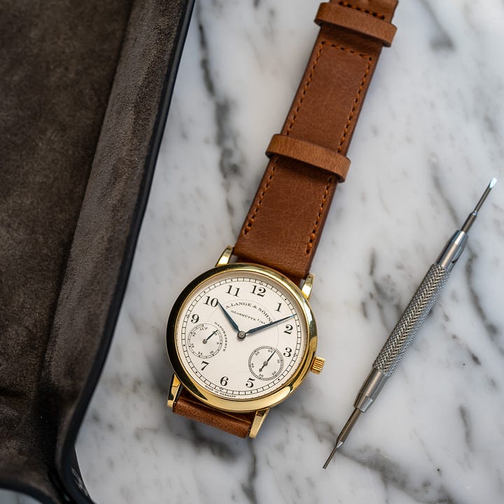 Matte Calfskin Strap leather