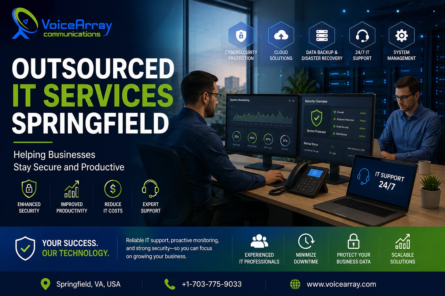 Outsourced IT Services Springfield-voicearray Outsourced IT Services Springfield-voicearray