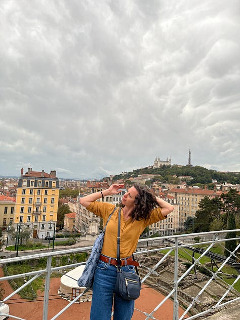 Margaret Hedderman in Lyon France