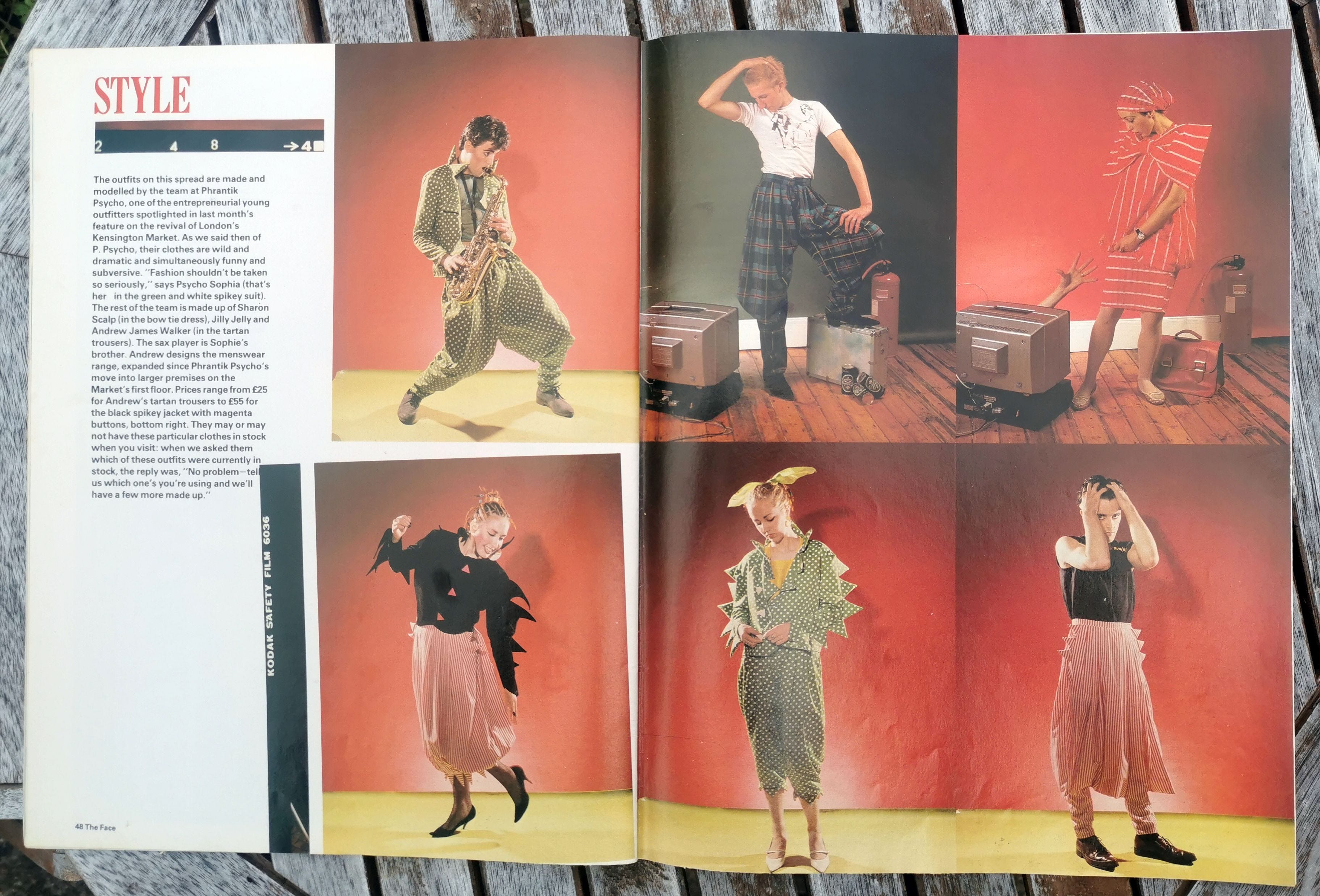 The Face Magazine - a reflection - by Ian Trowell