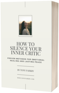 3D book cover titled 'How to Silence Your Inner Critic