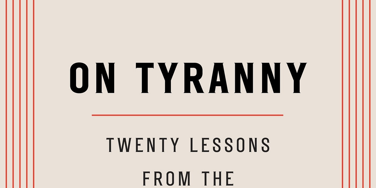 On Tyranny