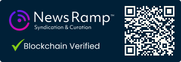 Blockchain Registration, Verification & Enhancement provided by NewsRamp™