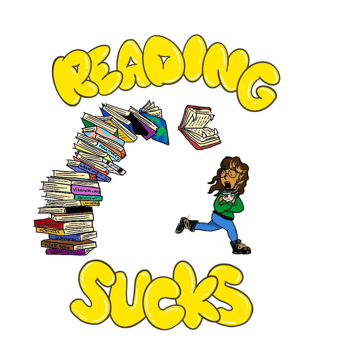 READING SUCKS with mlo