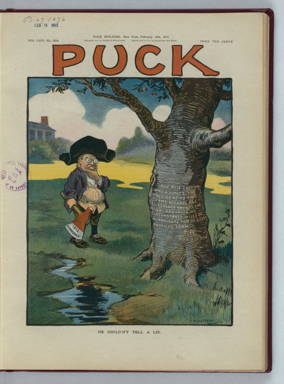 A book with a cartoon of a person standing next to a tree

Description automatically generated