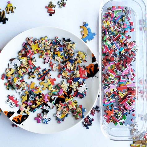 jigsaw puzzle pieces