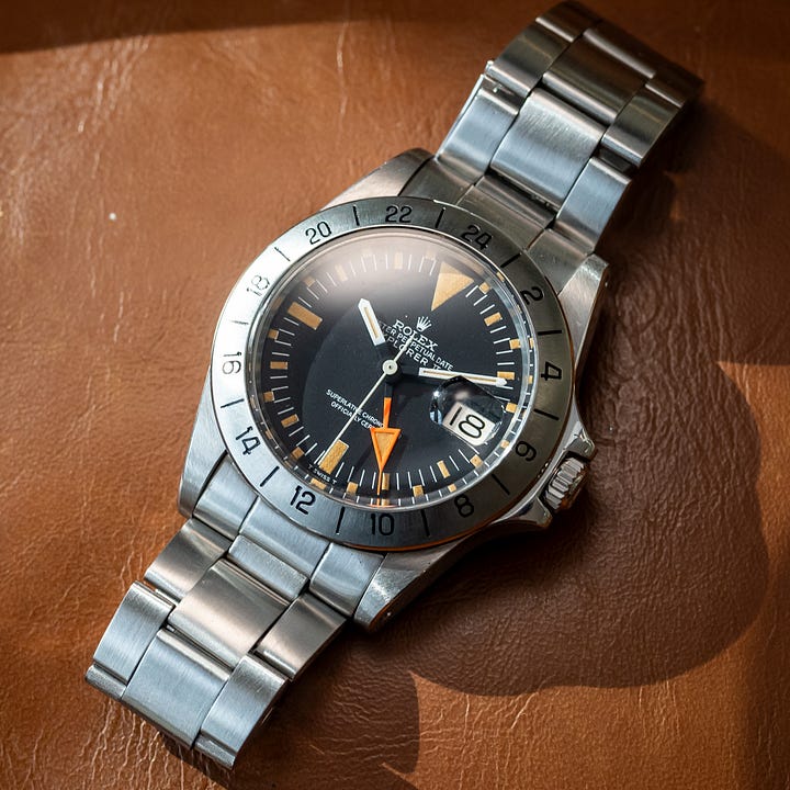 vintage rolex 1655 explorer ii