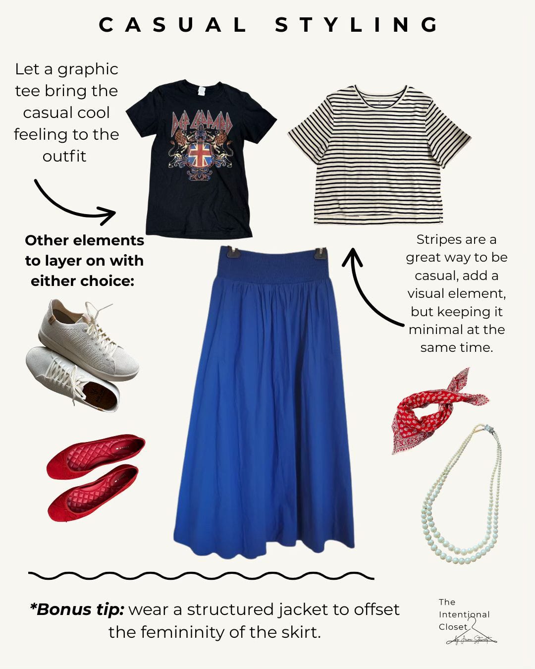 blue skirt styling, style help, maxi skirt styling