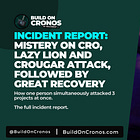 INCIDENT REPORT: Mistery On CRO, Lazy Lion and CROugar Attack, Followed by Great Recovery