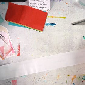 Daily Pages: Tissue Paper Stickers