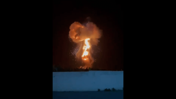 Israel bombs petrol station in southern Lebanon Israel bombs petrol station in southern Lebanon