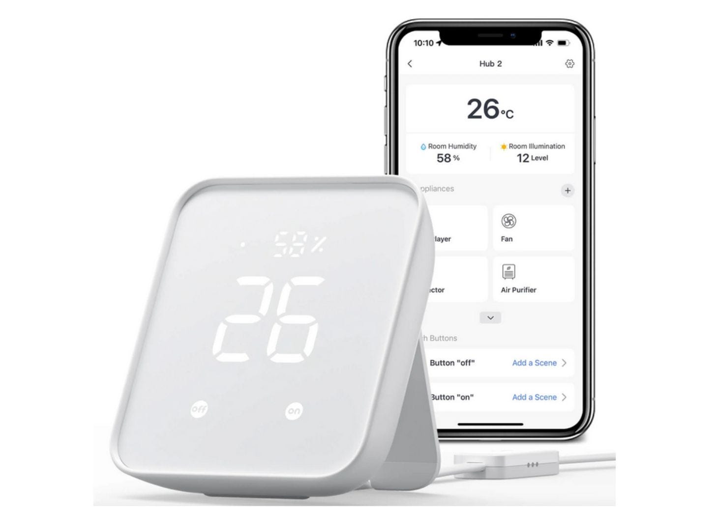 switchbot hub 2 with phone