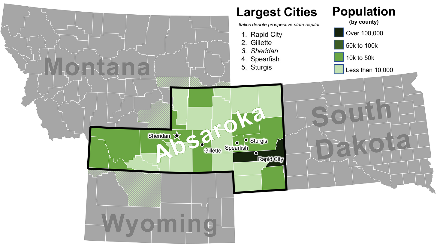 Absaroka Map