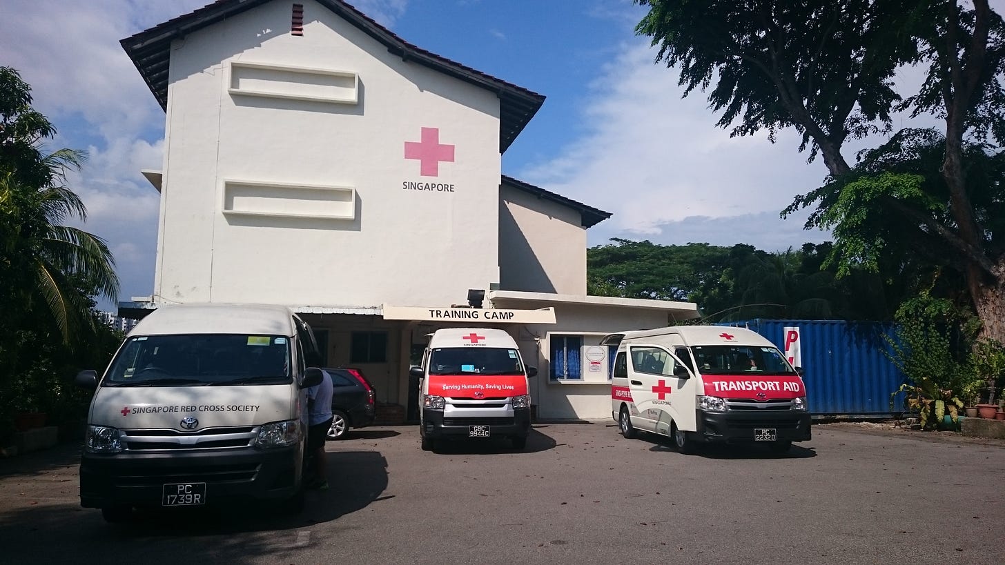 The Singapore Red Cross (SRC) handed over SGD 1.2M in humanitarian aid to the Egyptian Red Crescent (ERC) on Sept 21 in Cairo. The Singapore Red Cross (SRC) handed over SGD 1.2M in humanitarian aid to the Egyptian Red Crescent (ERC) on Sept 21 in Cairo.