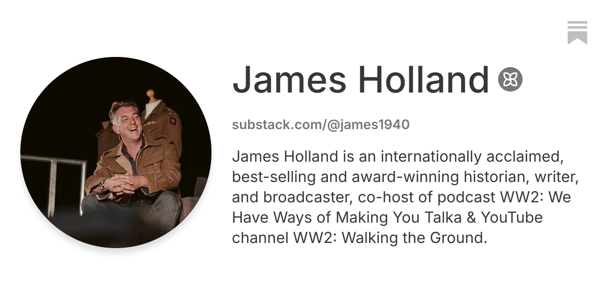 James Holland | Substack