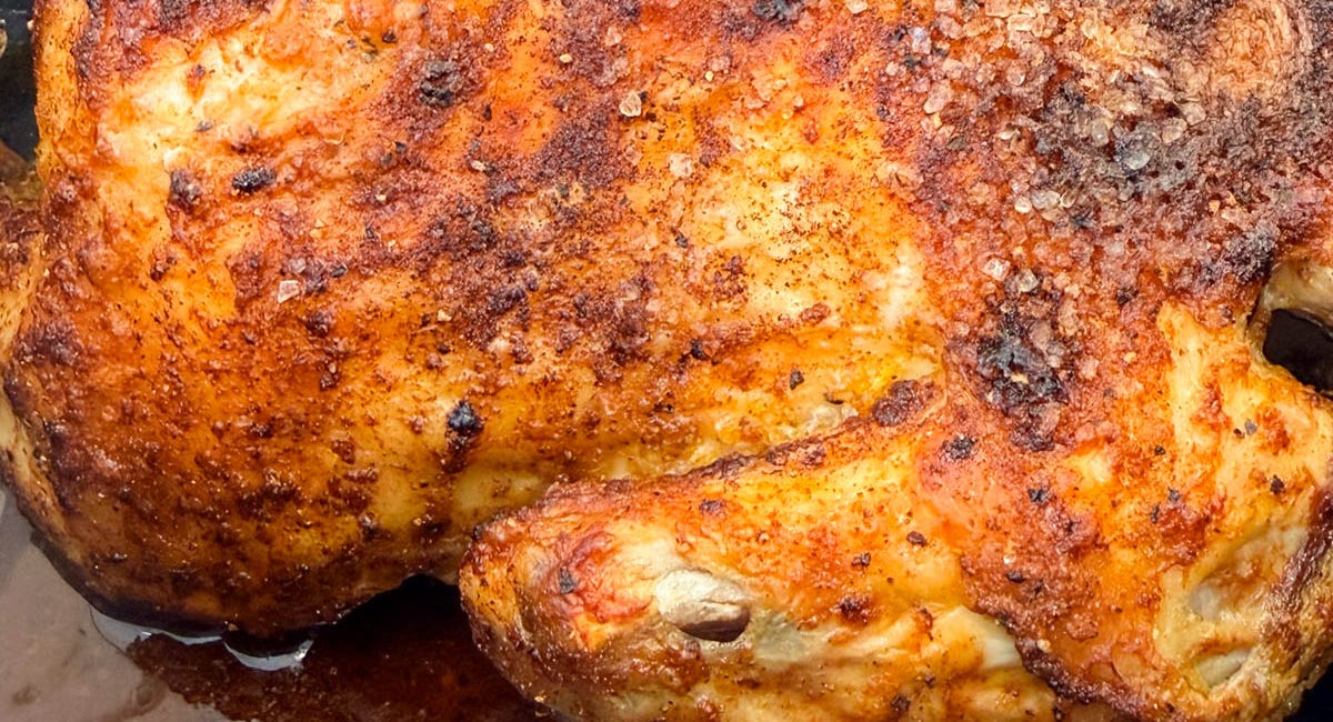4-Ingredient Rotisserie Style Chicken