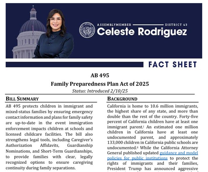 CA Assembly Bill 495: Granting Strangers Guardianship Over Schoolchildren