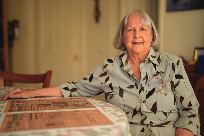 Marilyn Smith was interviewed by The Dandenong Journal on the day of the sighting. (Australian Story: Tom Hancock)