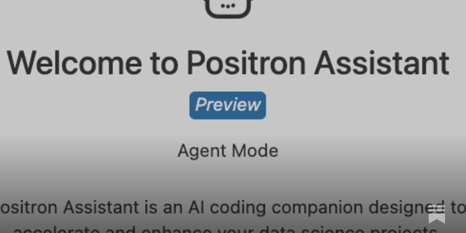 Positron Assistant: GitHub Copilot and Claude-Powered Agentic Coding in R