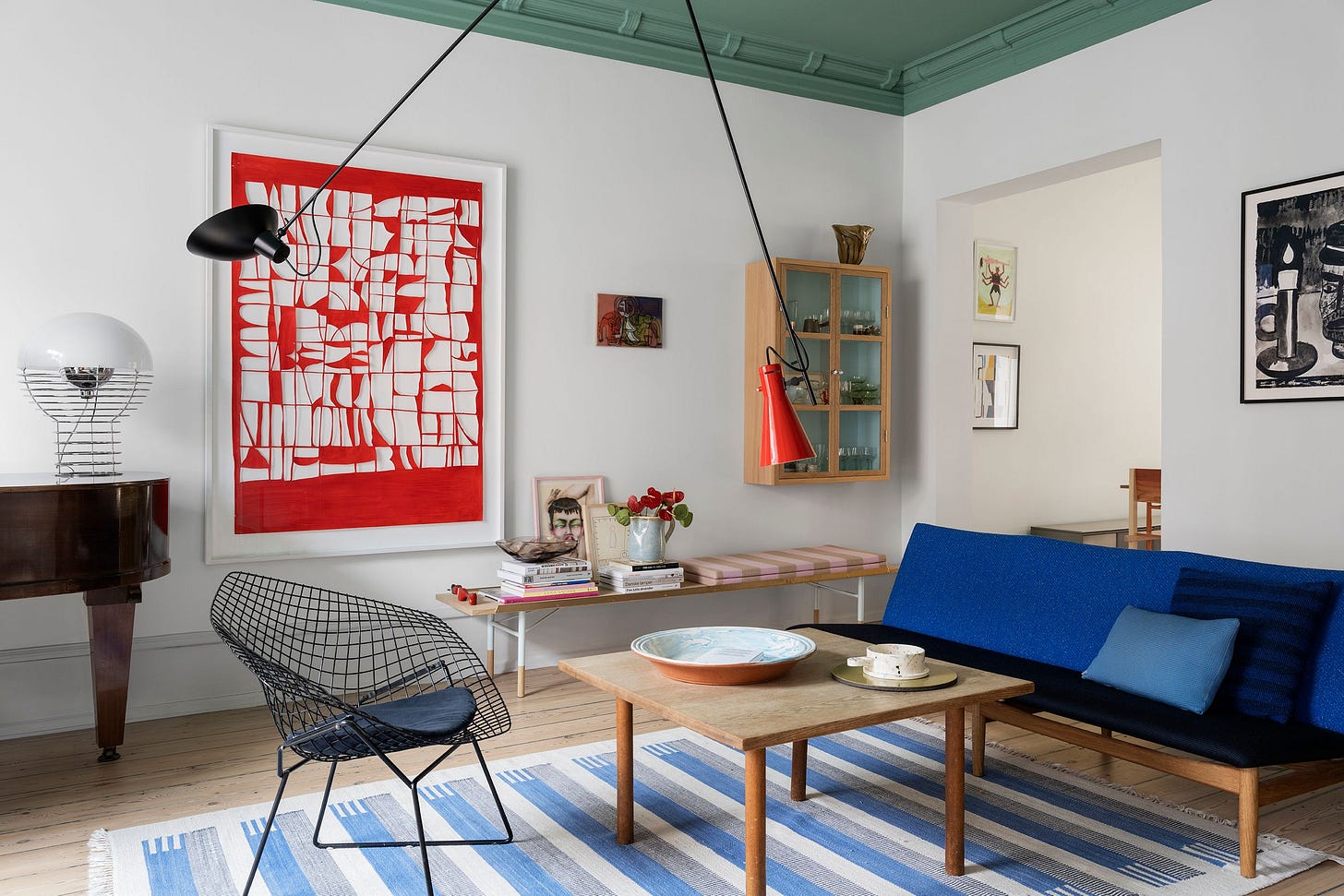 A Danish creative's coolly colourful Copenhagen apartment | House ...