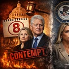 The Contempt Games: How Congress Just Showed Us Who the Rules Really Apply To