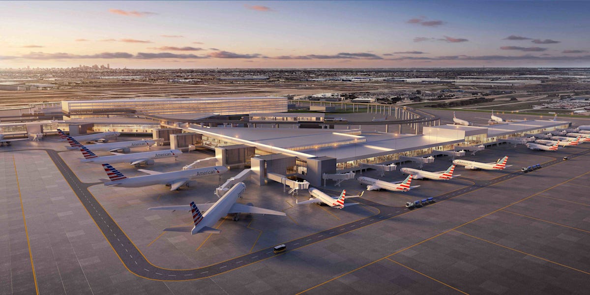 DFW Terminal F Rendering