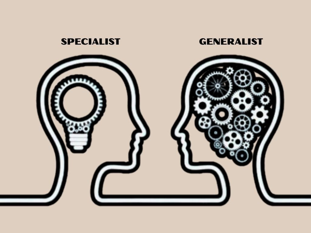 The Specialist is Dead. Why Generalists Win Now.