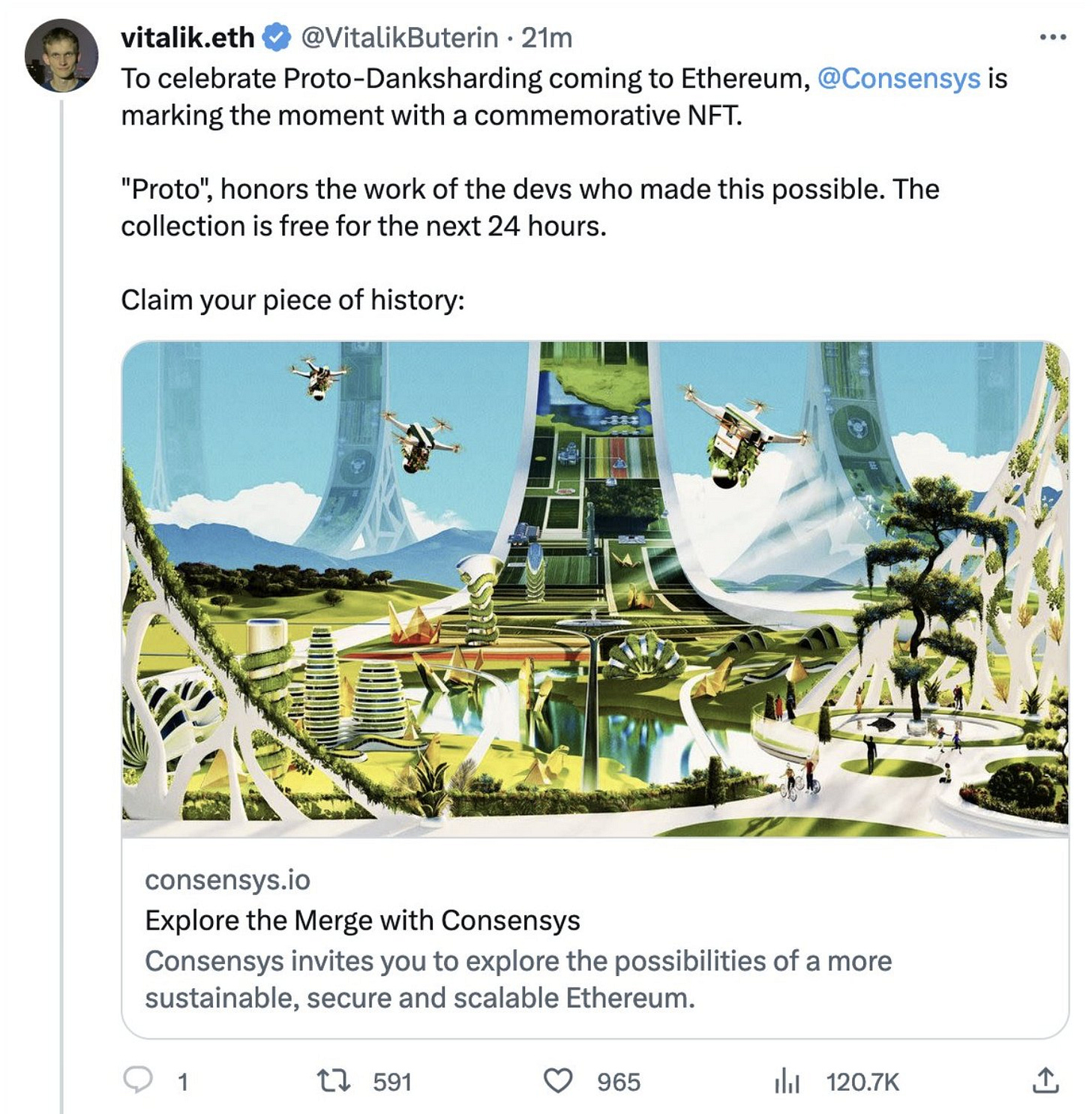 Vitalik Buterin Twitter hack