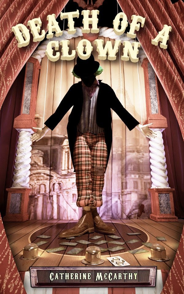 Death of a Clown book cover image