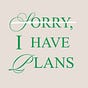 Sorry, I Have Plans's avatar