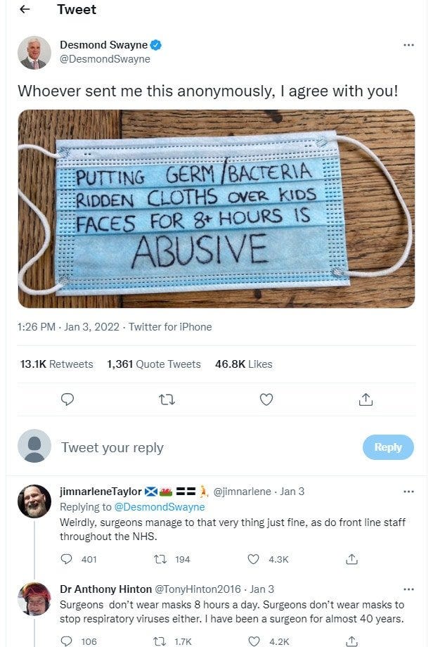 child mask twitter