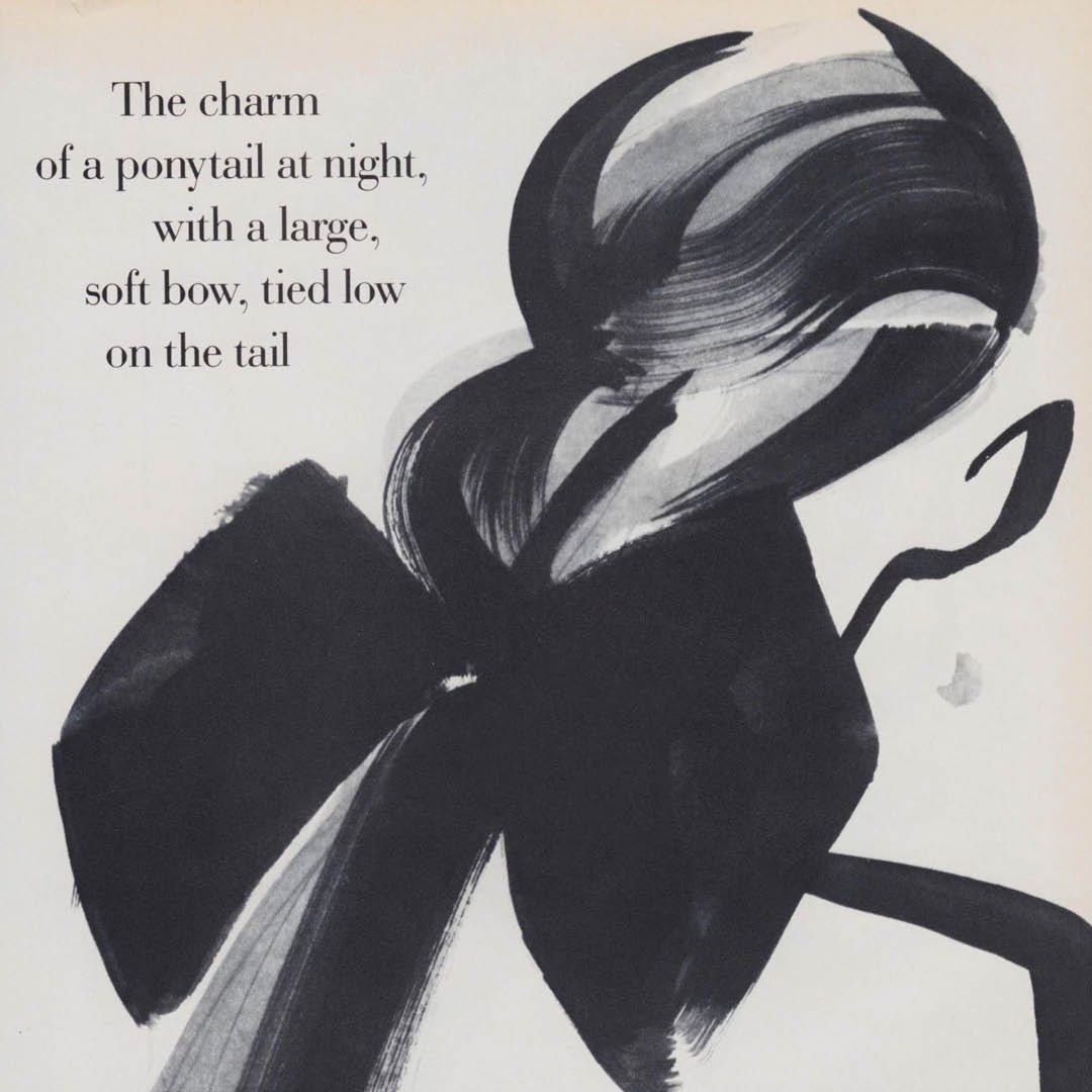 vogue november 1986 archive bow