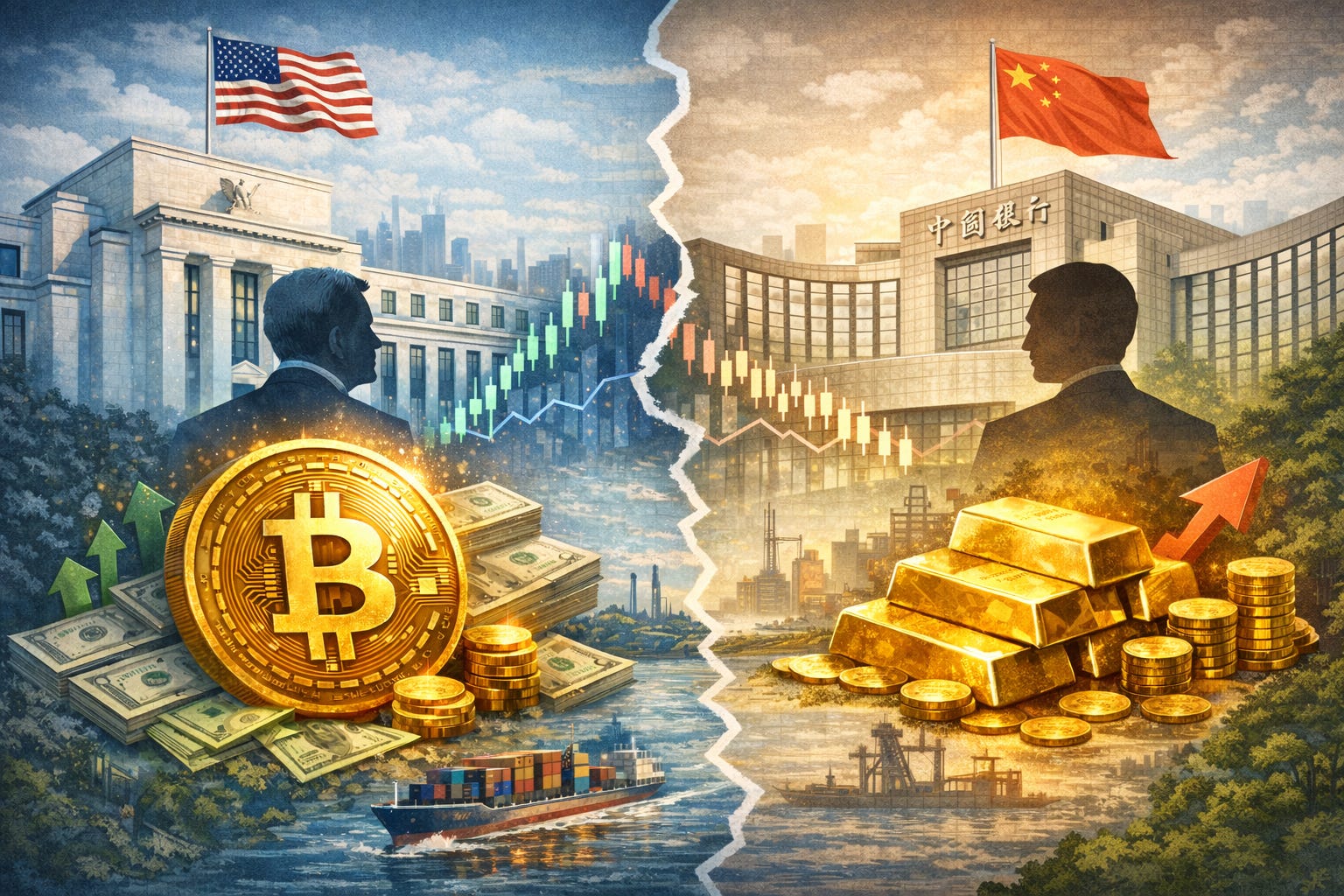 Preview illustration for Have we been lied to? Is Bitcoin a safe heaven asset? -- Part 1