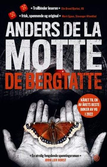 Bokforsiden til boken De bergtatte av Anders de la Motte