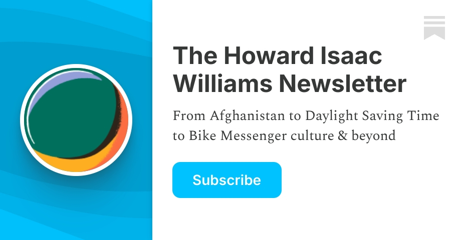 The Howard Isaac Williams Newsletter | Substack