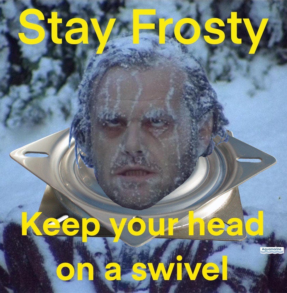 Stay Frosty : r/funny