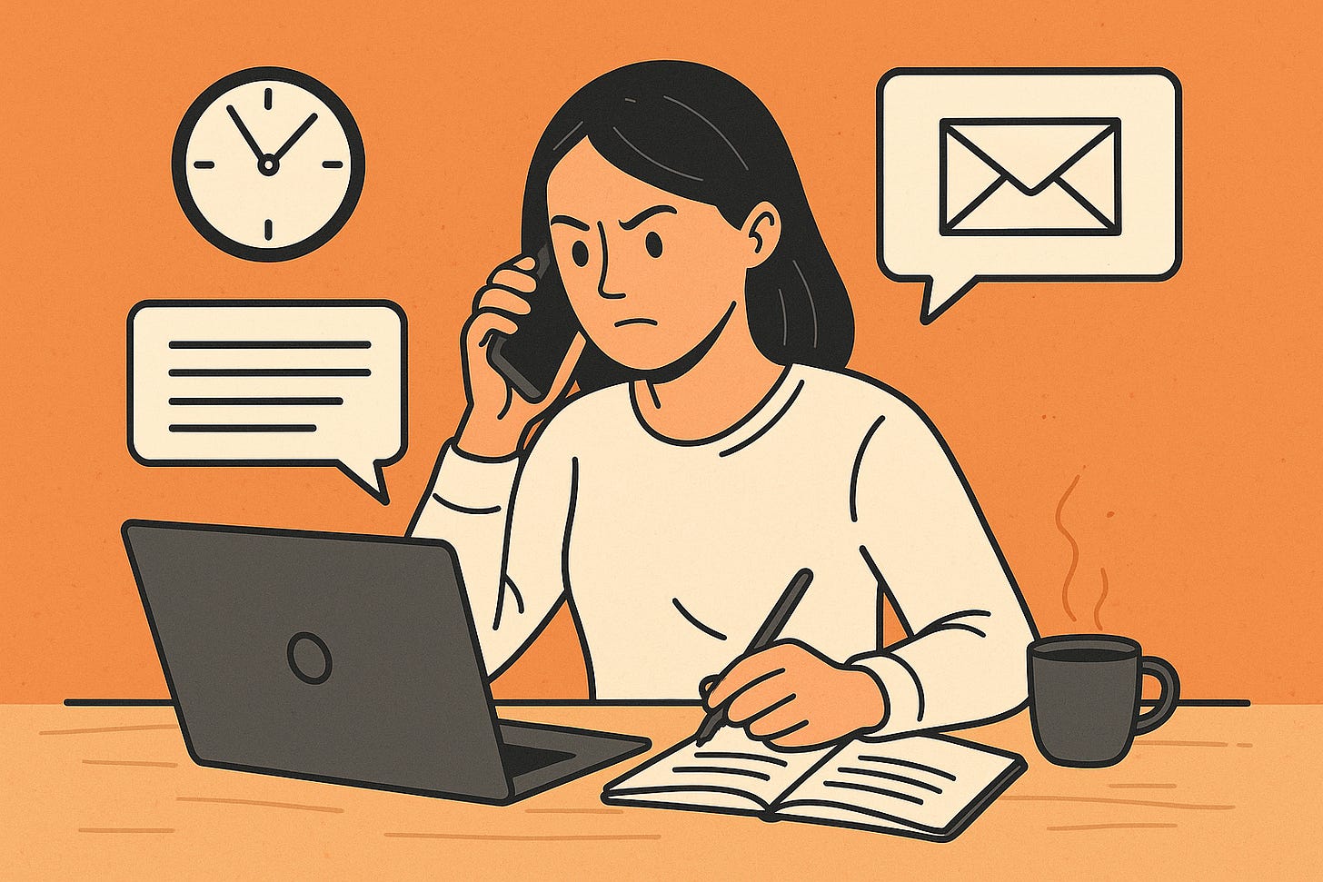 Multitasking aus Sicht der Psychologie Warum unser Gehirn beim ständigen Aufgabenwechsel überfordert ist – und was das für konzentriertes Arbeiten bedeutet. Multitasking aus Sicht der Psychologie Warum unser Gehirn beim ständigen Aufgabenwechsel überfordert ist – und was das für konzentriertes Arbeiten bedeutet.