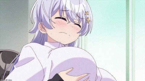 Omake Gif Anime &mdash; Yowayowa Sensei &mdash; Episode 3