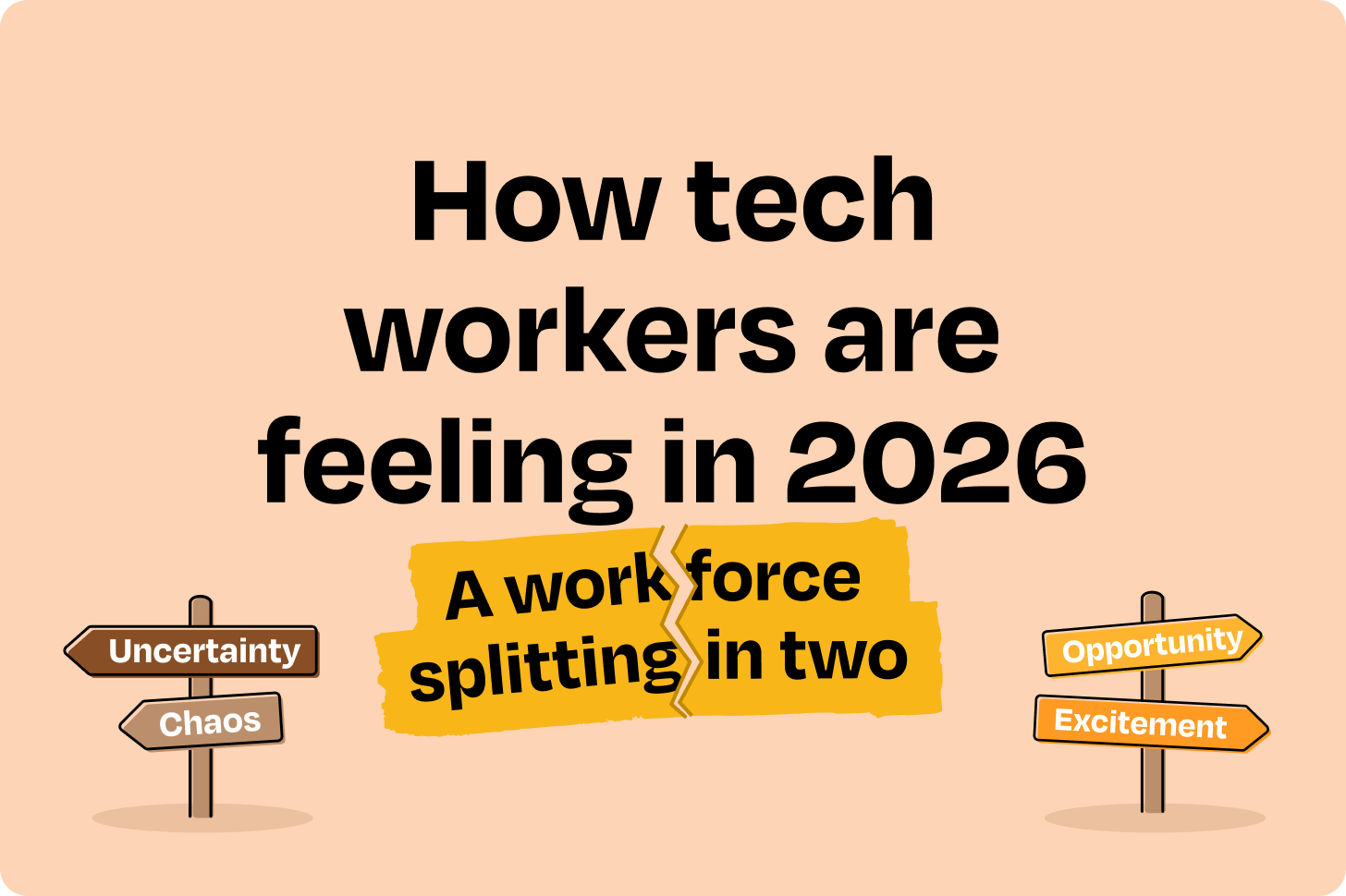 Tech workforce splits over AI in 2026