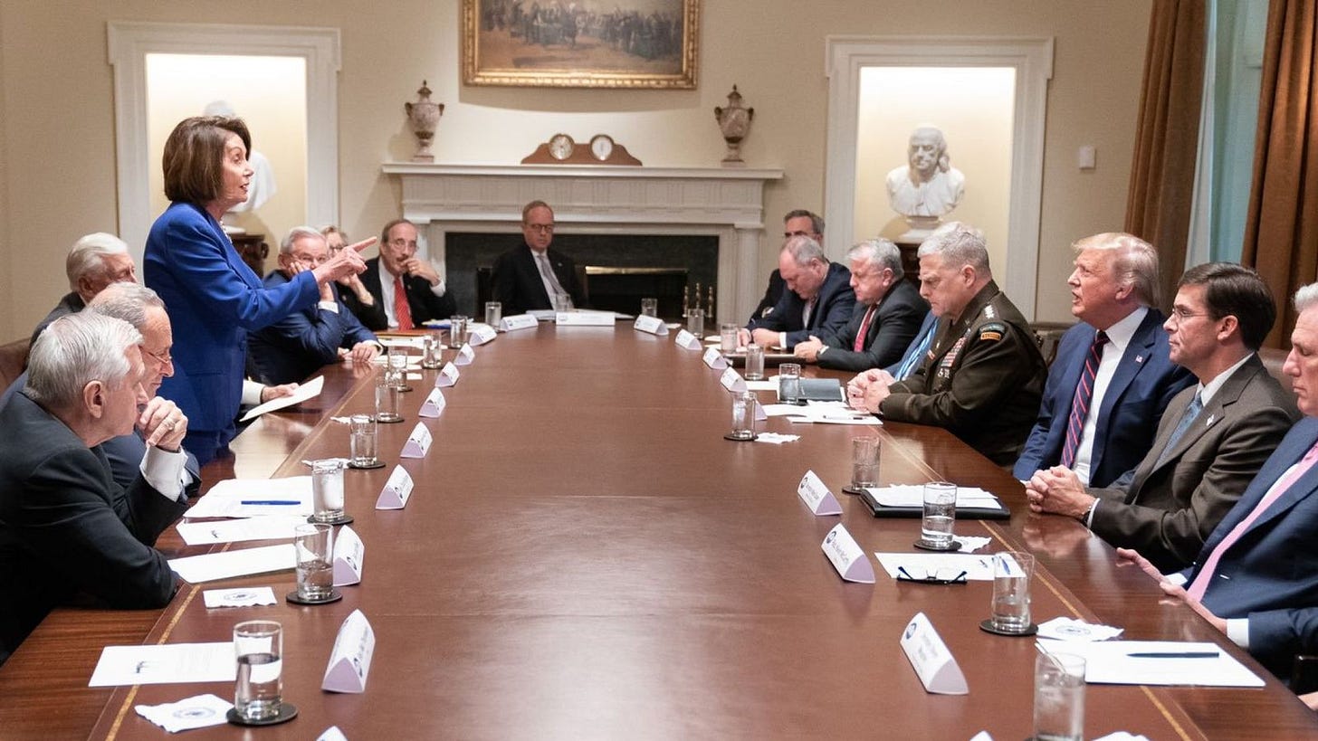 Image result for Pelosi finger Trump meeting Image result for Pelosi finger Trump meeting