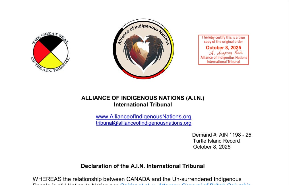 We have obtained an Order declaring the shots bioweapons. My ASK OF YOU. 