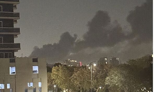 Dubai explosions LIVE: Huge smoke seen near Palm Jumeirah after 'loud  bangs' | World | News | Express.co.uk