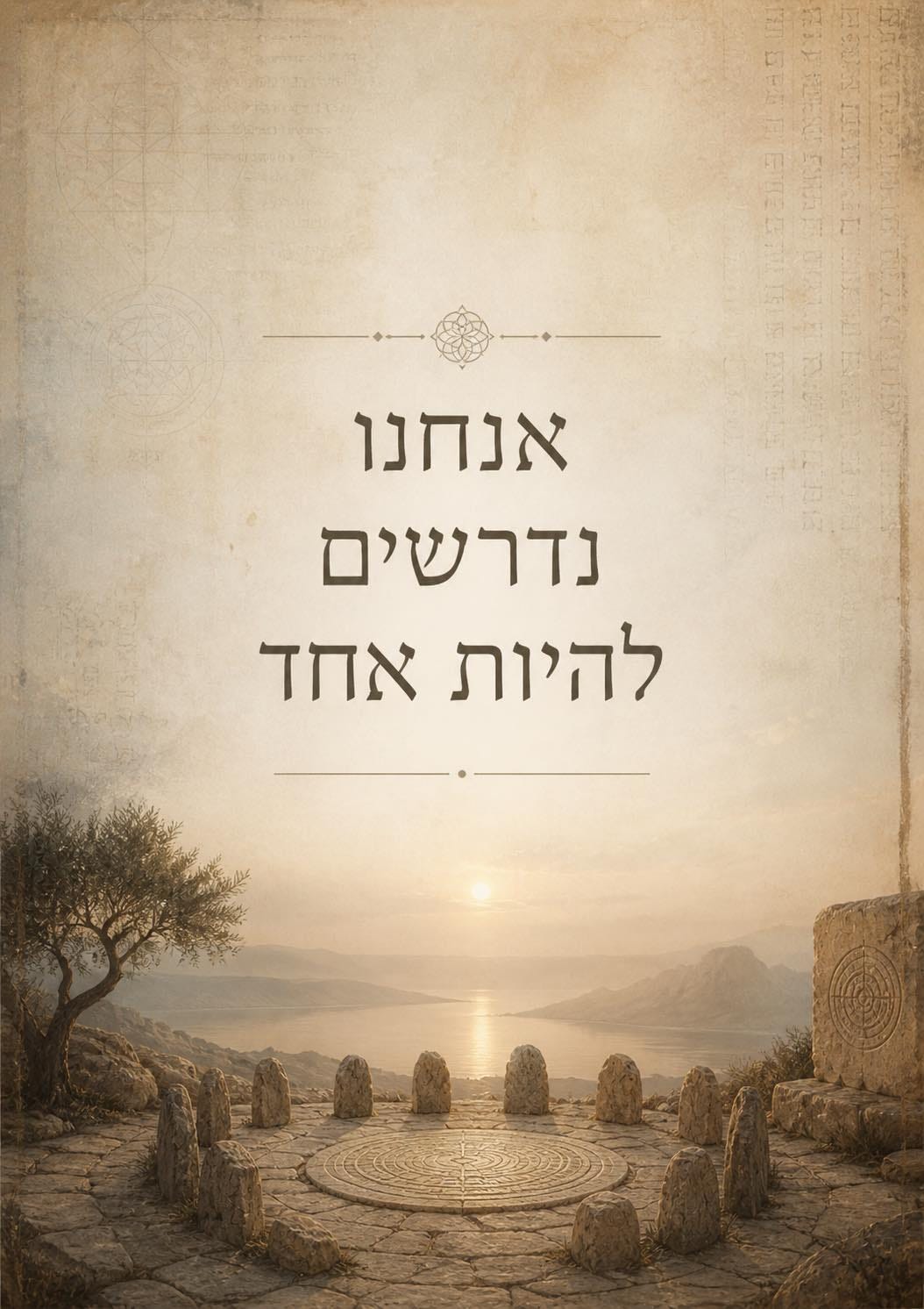 May be an image of ‎the Western Wall and ‎text that says '‎אנחנו נדרשים להיות אחד‎'‎‎