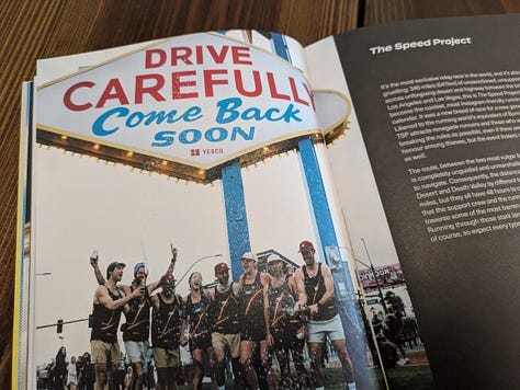 A few pages from inside This is Running by Raziq Rauf