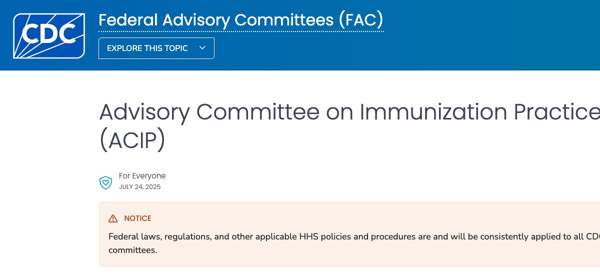 Are the Changes to the Vax Schedule Finished?
