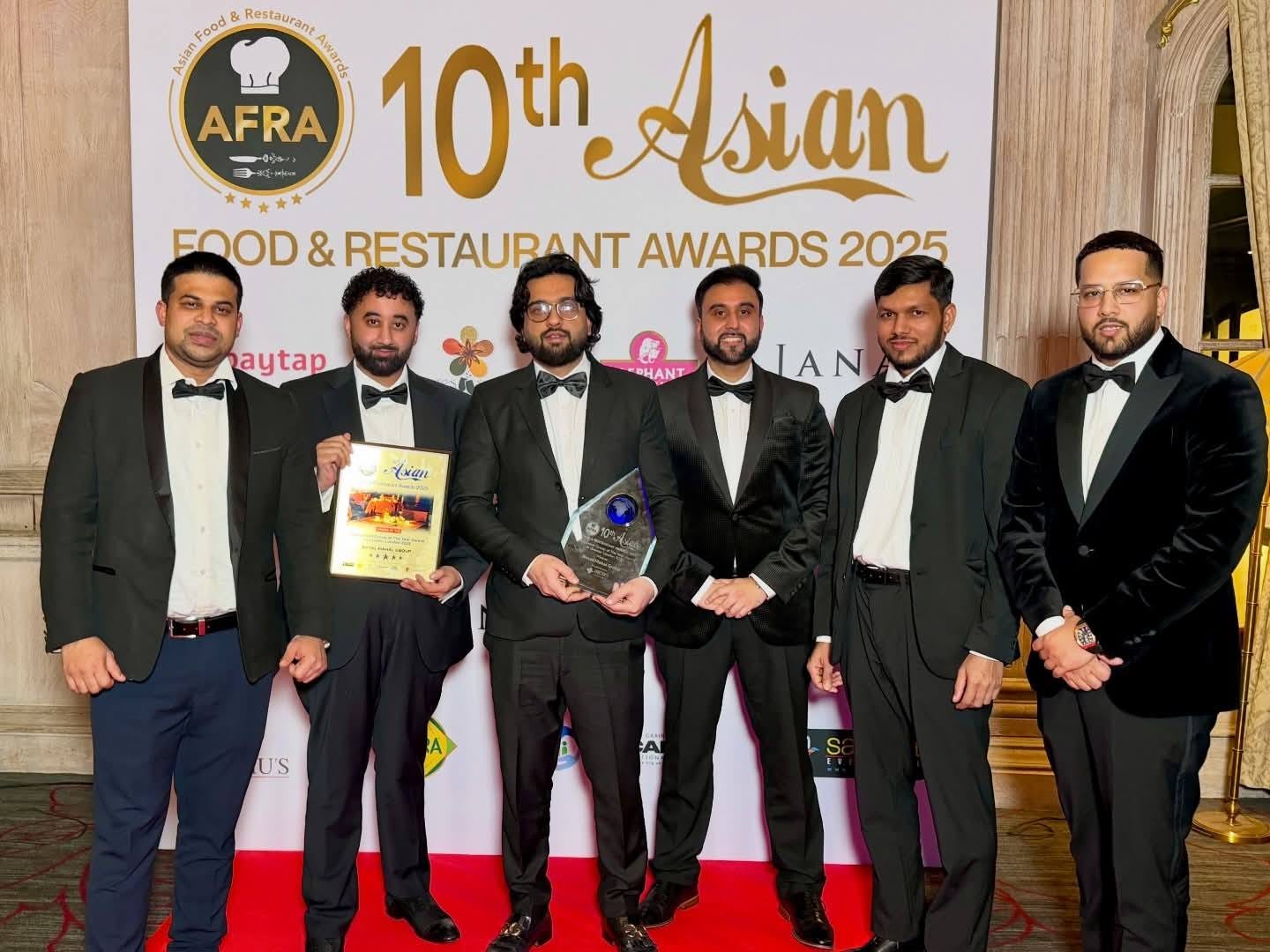 May be an image of text that says "Food Restaurant Αλ ចឹងន 10th Asian AFRA EOOD OD&RESTAUPANTAWARDS202 & RESTAURANT AWARDS 2025 aytap BHANT LAN (vian U'S"