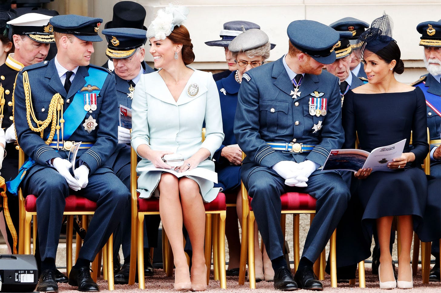 Image may contain Human Person Military Uniform Military Officer Clothing Shoe Footwear Apparel Hat and Sunglasses