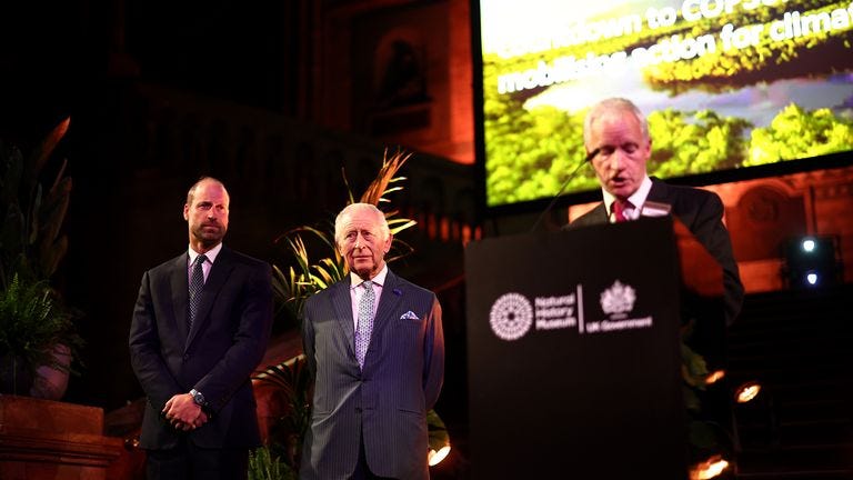 The King and Prince William step out together for rare joint environmental  engagement | UK News | Sky News